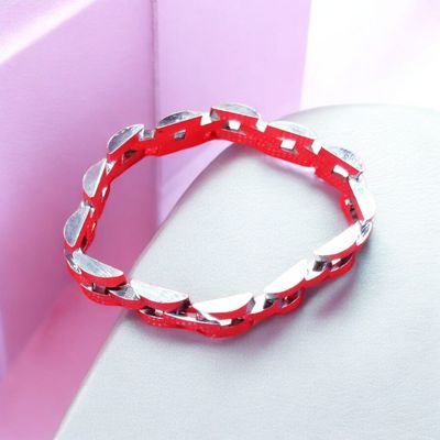 Men's Stylish Stainless Steel Bracelet For Boys and Men_img_1