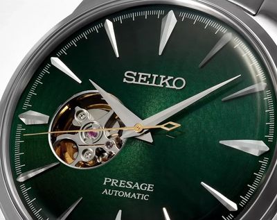 Seiko Presage 'Grasshopper' Open Heart Timepiece Men's Watch- SSA441J1_img_5