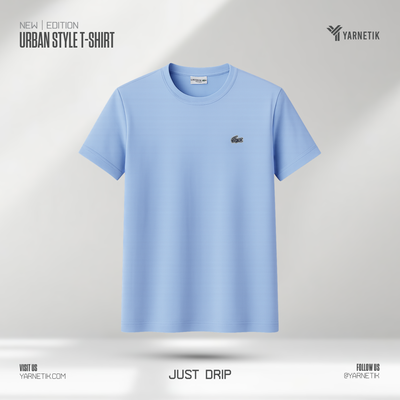 Lacoste Men's Cool Sky Blue T-shirt_img_0
