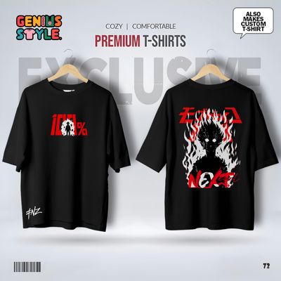 Mob 100% (Who Is Next) Drop Shoulder T-shirt - 72