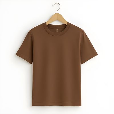 Basic T-Shirt ( Brown)_img_0