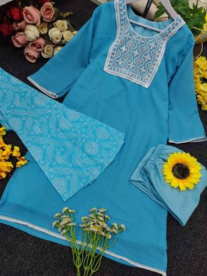 Fashionable Cotton Kameez Set_img_2