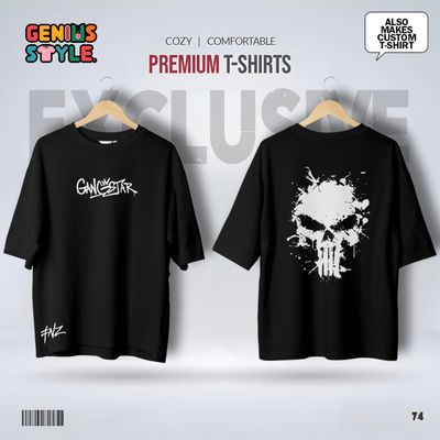 Gangster Premium Drop Shoulder T-shirt - 74_img_1