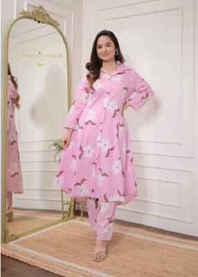 Fashionable Printed Kurti Set_img_1