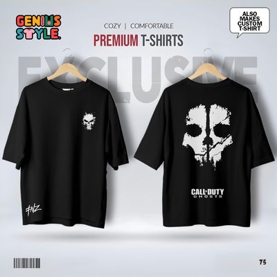 Call of Duty Ghosts Premium Drop Shoulder T-shirt - 75_img_0