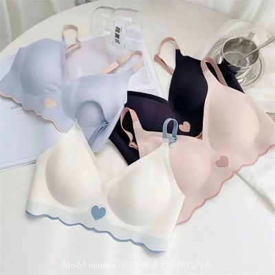 Push Up Bra Seamless Invisible Bra For Women Sexy Lingerie Deep Vneck Wire Free Brassiere Bra Removable Pads Bralette Underwear_img_0