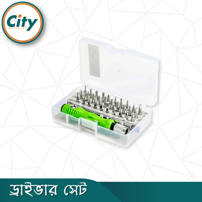 ৩২ ইন ১ ছোট স্ক্রু ড্রাইভার সেট মাল্টিফাংশনাল স্ক্রু ড্রাইভার সেট এডজাস্টেবল হ্যান্ডেল আর ম্যাগনেটিক বিট সহ_img_1