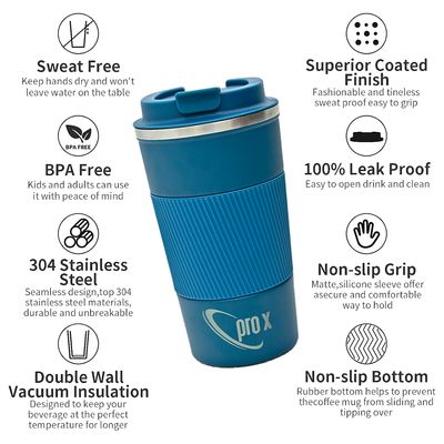 510ml SS Thermos Coffee Mug – CM-1756 Blue_img_2