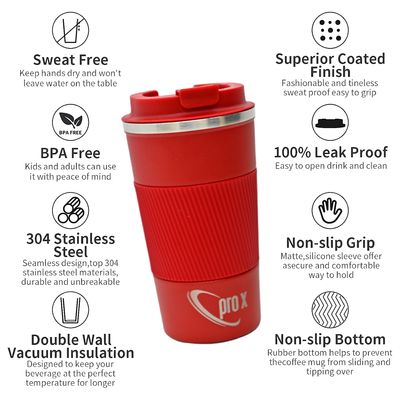510ml SS Thermos Coffee Mug – CM-1756 Red_img_1