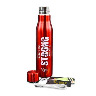 1000ml Single Layer SS Non Thermal Water Bottle – WB-2159 Red_img_1