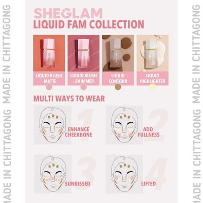 SHEGLAM Glow Bloom Liquid Highlighter-Tea Cake_img_4