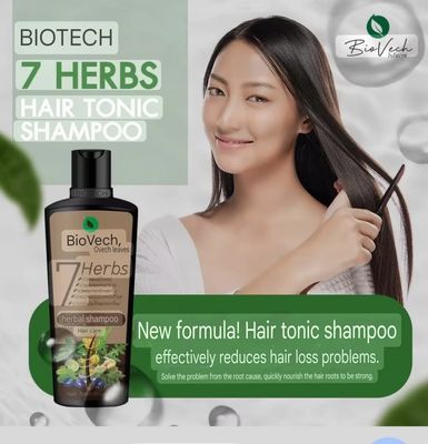 BioVech 7 Herbs Hair Tonic Shampoo/Conditioner/Hair Tonic (Combo pack) 225 ml,225 ml, 100ml_img_6