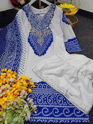 সম্পূর্ণ লেটেস্ট ডিজাইনের গারারা রেডি থ্রি পিস_img_1