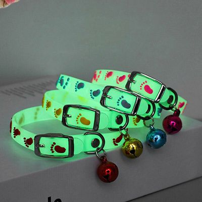 Radium Belt Pet Cat Collar With Bell Puppy Neck Strap Soft For Dog Collars Cat Belt - Cat Belt_img_0