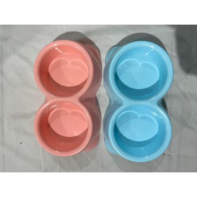 2 in 1 Cat Food Bowl - Multicolor_img_0