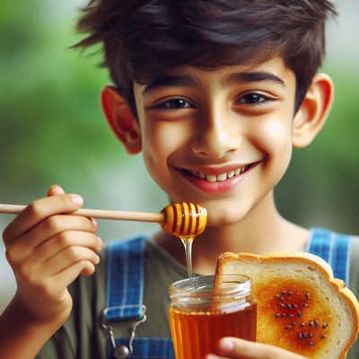 ১০০% খাঁটি গ্রামের চাকের মধু ৫০০ গ্রাম।_img_6