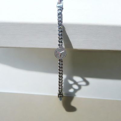 Men's Stylish Stainless Steel Bracelet For Boys and Men_img_1