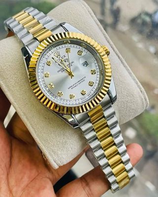 Gold Quartz Watch For Men_img_0