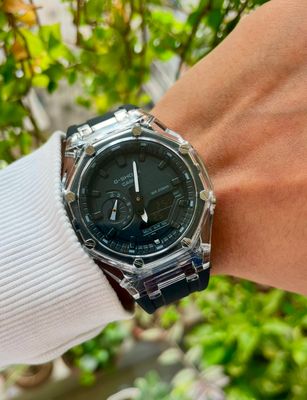 CasiOak Gshock AA (Transparent Black)_img_1