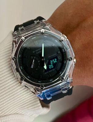 CasiOak Gshock AA (Transparent Black)_img_2