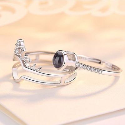 100 LANGUAGE " I LOVE YOU" RING WITH RED GIFT BOX_img_3