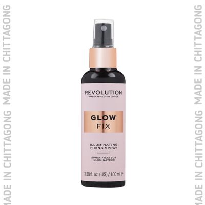 Makeup Revolution Glow Fix Illuminating Fixing Spray_img_0