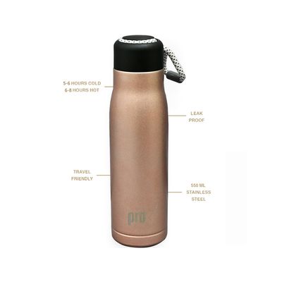 550ml SS Thermos Water Bottle – WB-2289 Brown_img_1