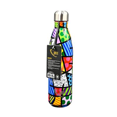 750ml SS Thermos Water Bottle – WB-1664 Check Red Blue_img_0