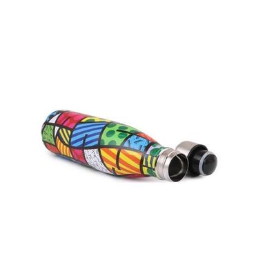 750ml SS Thermos Water Bottle – WB-1664 Check Red Blue_img_3