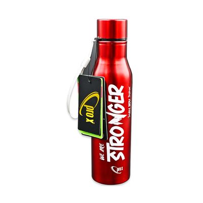 750ml Single Layer SS Non Thermal Water Bottle – WB-2166 Red_img_0