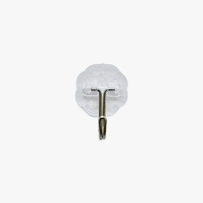 6 in 1 Transparent Self-Adhesive Wall Hooks WH-2210_img_1