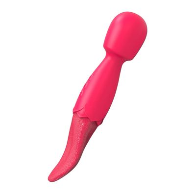 Powerful AV Vibrator Dildos Real Tongue Licking for Women 10 Modes Clitoris Stimulator G Spot Vagina Massager Sex Toys for Woman_img_2
