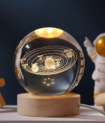 3D Crystal Ball Solar System 1 Color/ 7 Color_img_0