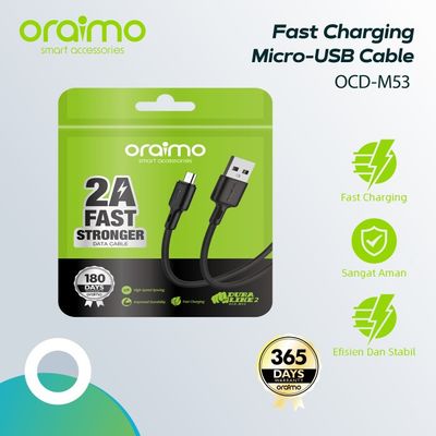 Oraimo 2A Fast Charging Miro USB cable_img_0