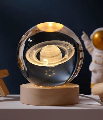 3D Crystal Ball Saturn 1 Color / 7 Color_img_0