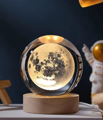 3D Crystal Ball Moon 1 Color / 7 Color_img_0