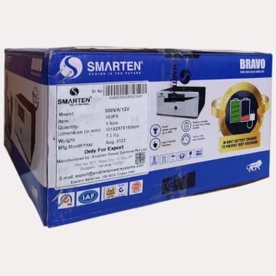 Smarten Bravo 500VA/12V Pure Sine Wave Home Digital IPS_img_2