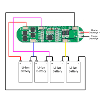 (CODE 94) 40a 4s BATTERY CHARGEING MODULE / 4S BMS._img_0