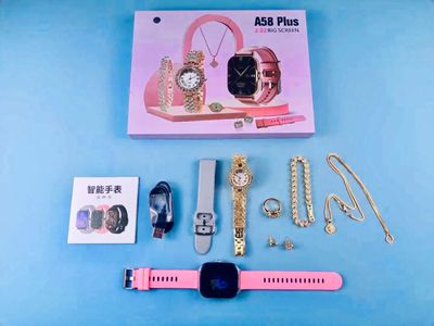 A58 Plus Smart Watch With Jewellery_img_2
