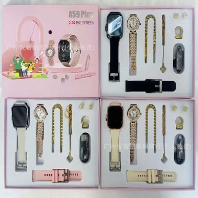 A58 Plus Smart Watch With Jewellery_img_3