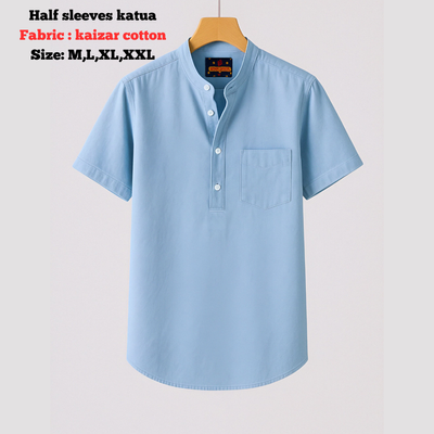 Kaijar Cotton Half Sleeves Katua For Men_img_0