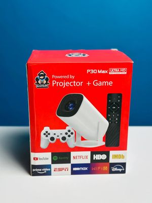 P30 Max Android 4K Projector + Video Game Console Combo_img_0