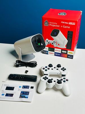 P30 Max Android 4K Projector + Video Game Console Combo_img_1