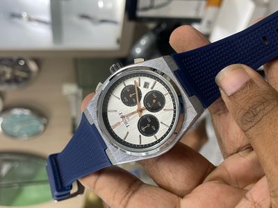 TISSOT PRX FIBER BLUE BELT PANDA DIAL_img_0