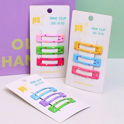 ProX Essential Hair Clip For Women HC-203-2 ( 3pcs ) Multi-Color_img_0