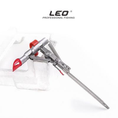 Leo the fourth generation automatic pole lifting bracket Fishing Rod mount Stainless Steel Rod Stand for Ground Support Brackets, Adjustable Fish Rod Holders for Bank Ground Fishing_img_13