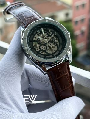 TISSOT AUTOMATIC BROWN BELT BLACK DIAL_img_0