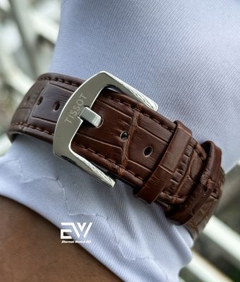 TISSOT AUTOMATIC BROWN BELT BLACK DIAL_img_3