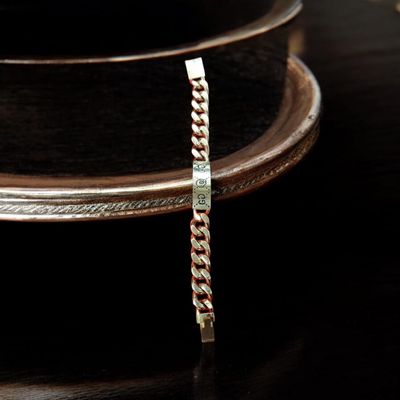 Men's Stylish Stainless Steel Bracelet For Boys and Men_img_1