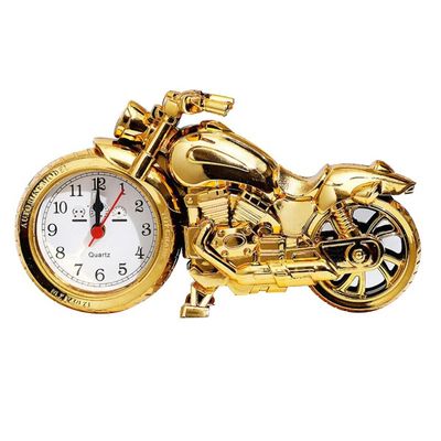 Classic Motorcycle Style Alarm Clock – Cool Desk Ornament & Unique Gift Idea_img_1